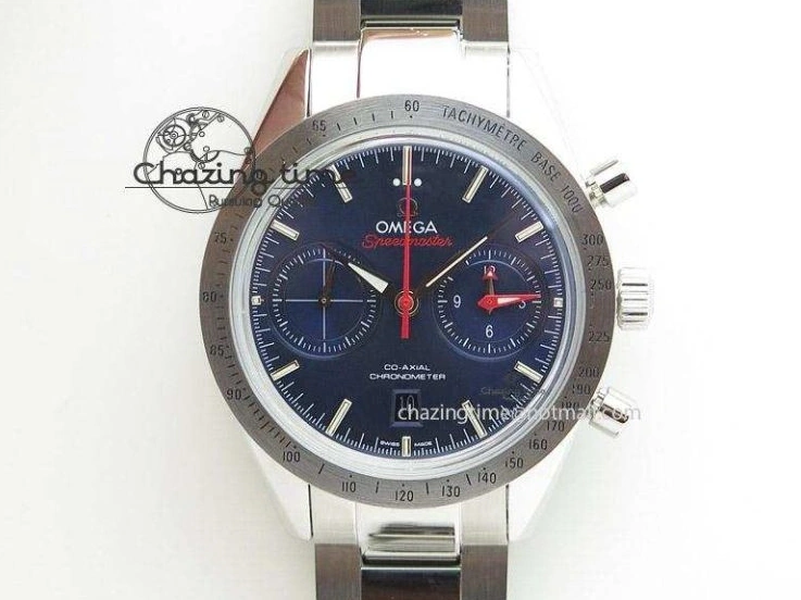 1231 FreshLook Planet Ocean Master Chronometer 600M 45.5mm SS SCF 1:1 Best Edition Black Bezel Black Dial on SS Bracelet A9900 Super Clone 7675